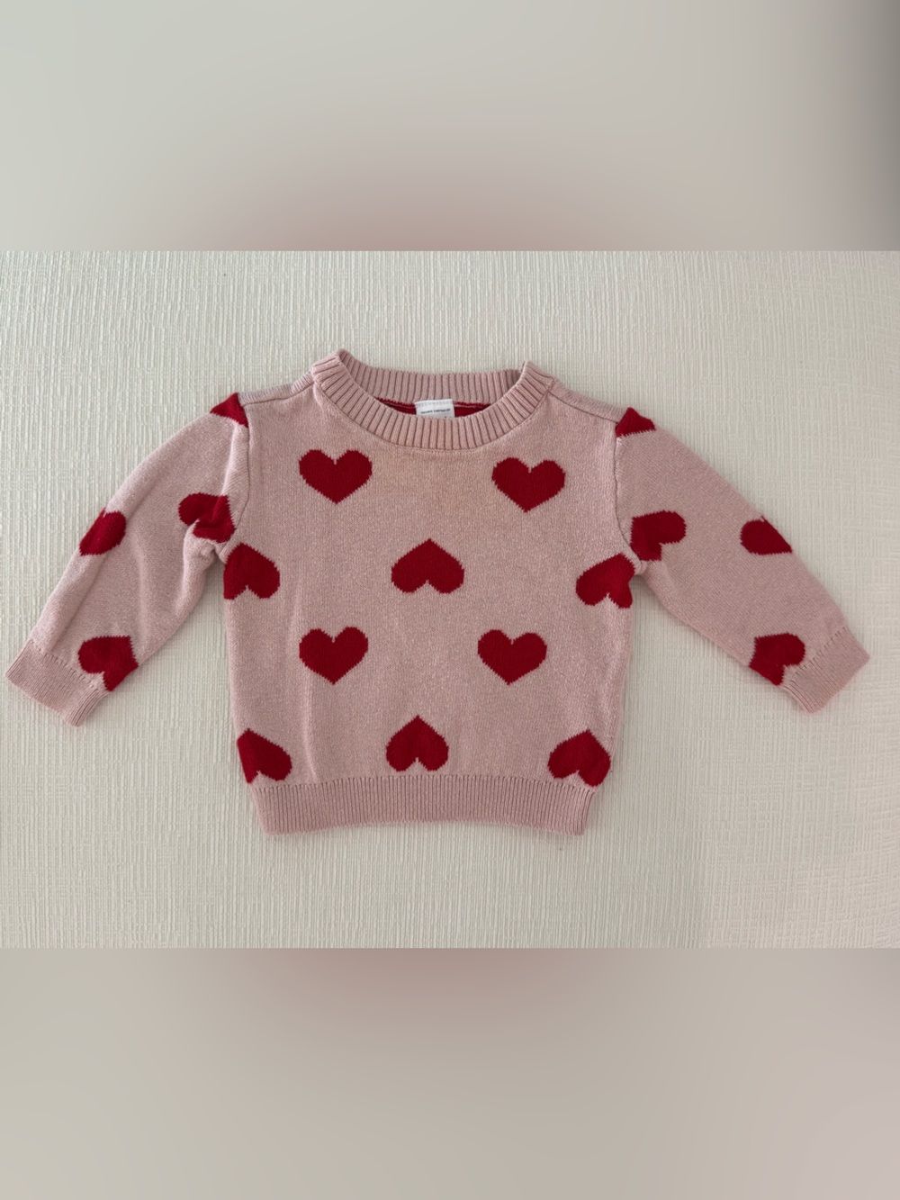NWOT Carter's 0-3 month Heart Sweater